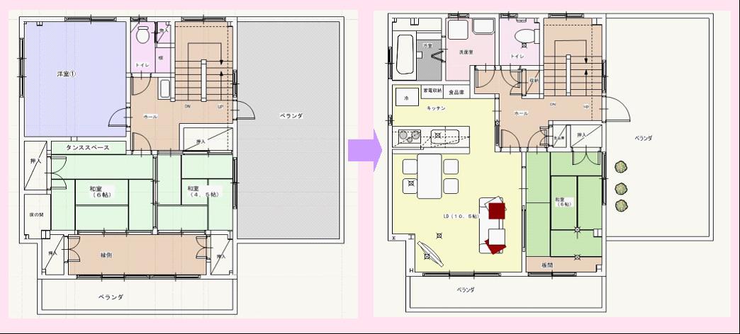 鉄骨3階建て中古住宅をフルリフォームpart.2